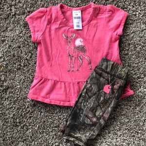 baby girl carhartt outfit